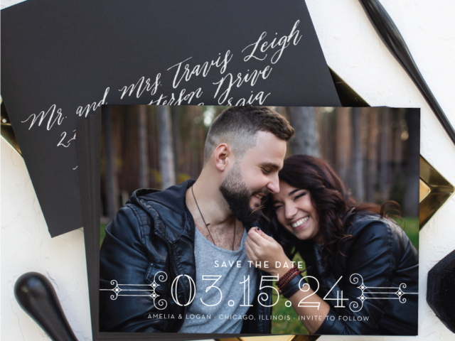 Art Deco Save the Date