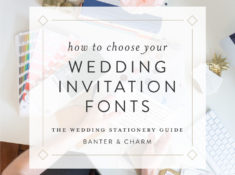 Making Your First Impression Count | Wedding Stationery Guide