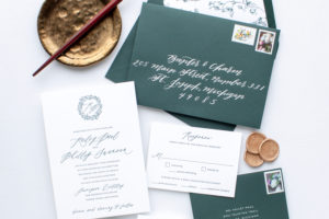 custom invitations for journeyman distillery wedding