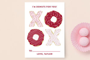 donuts for you classroom valentine