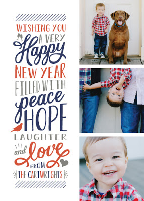 The Happy New Year’s Card Challenge at Minted