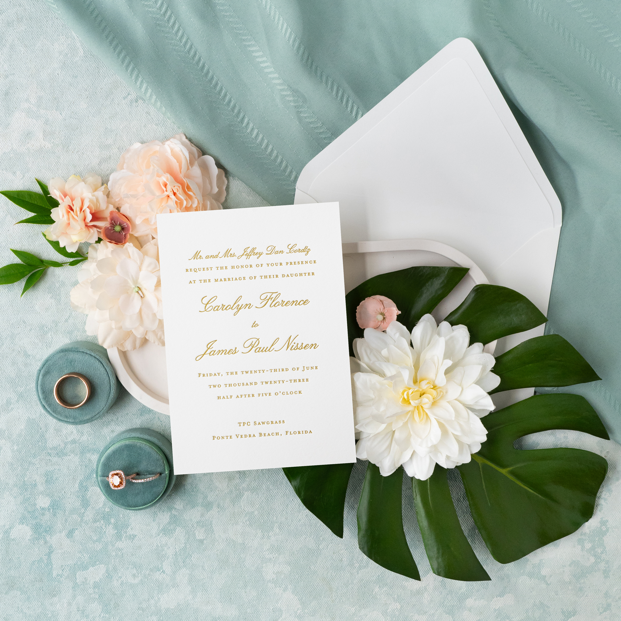 formal beach wedding invitations