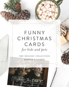 funny pet christmas cards