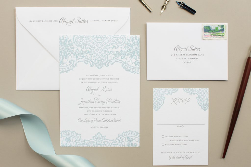 personalized wedding invitations