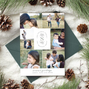 multi photo christmas cards for minted