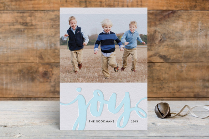 2015 Holiday Card Collection for Minted: Just Joy