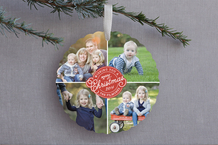 2014 Holiday Collection for Minted: Merry Seal