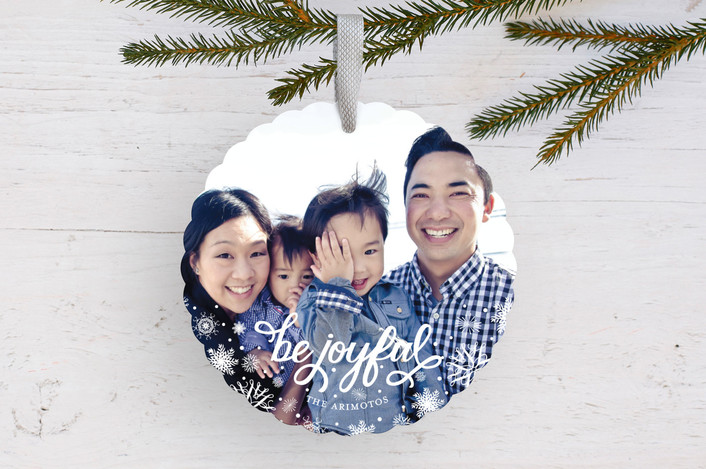 2014 Holiday Collection for Minted: Joyful Snowflakes