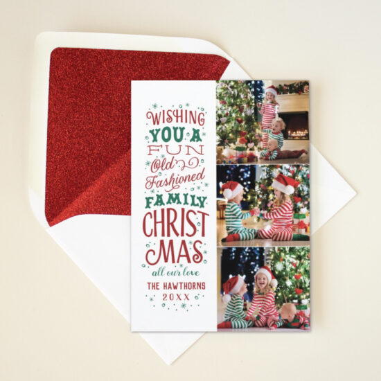 funny christmas cards with three photos