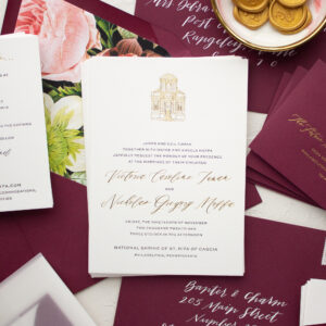 Philadelphia wedding invitations