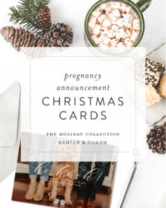 pregnancy announcement christmas cards