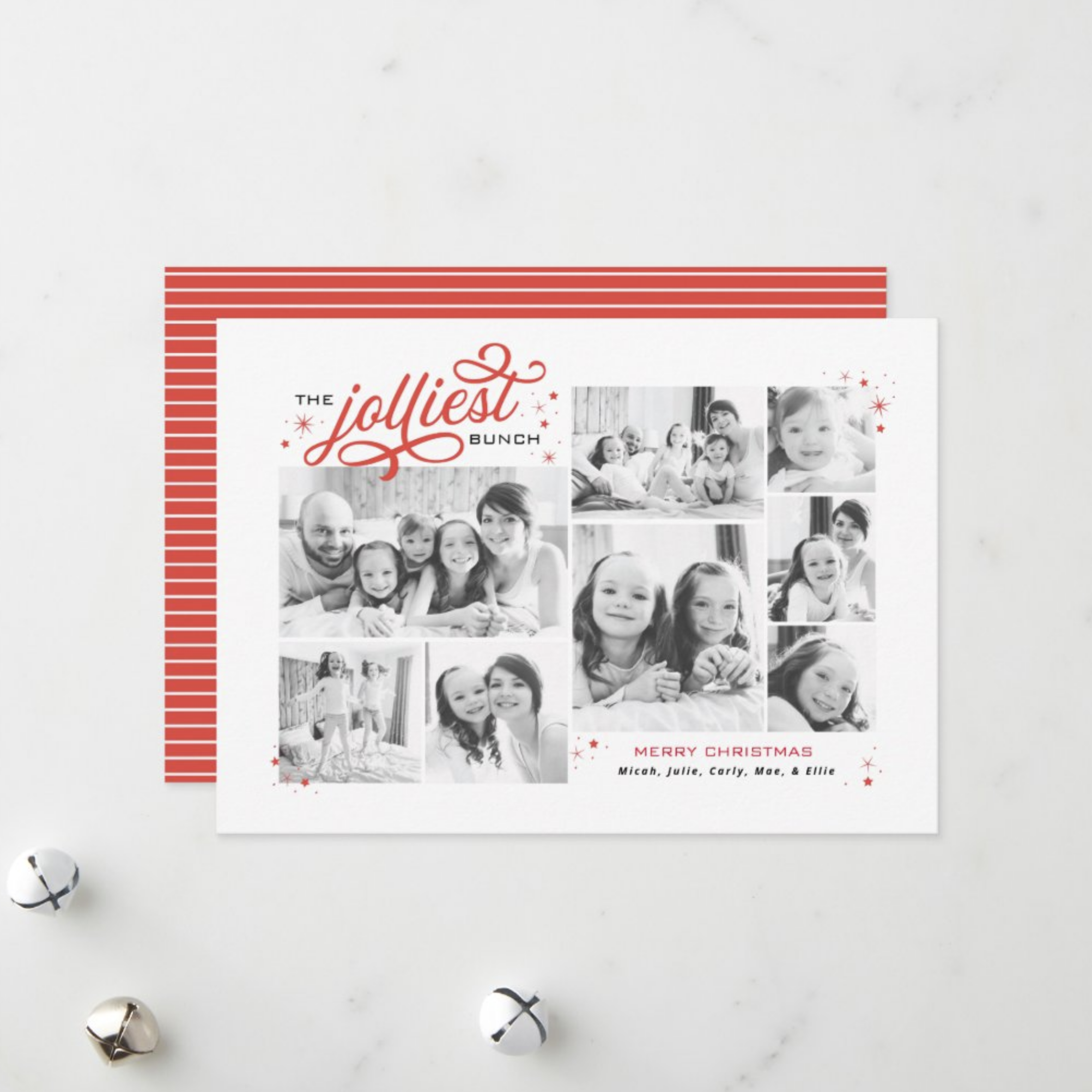 jolliest bunch photo gallery holiday card