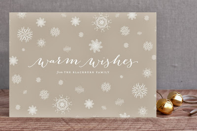 2013 Holiday Collection for Minted: Subtle Snow