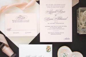 invitations for black tie wedding