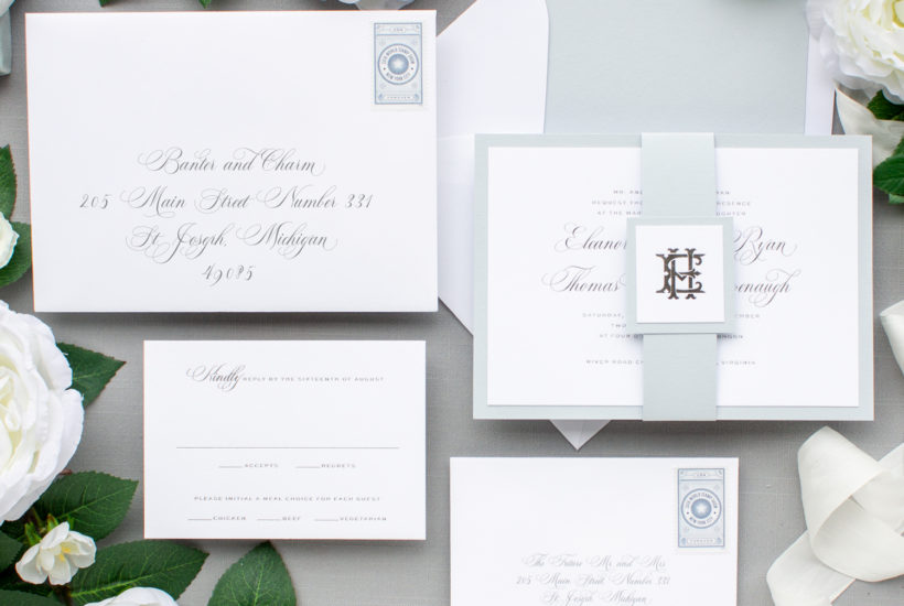 Foil Wedding Invitations Archives - Banter and Charm