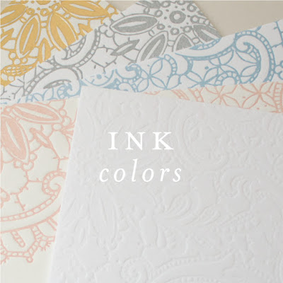 Wedding Stationery Guide: Ink Colors, Part II